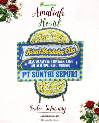 Papan Bunga Duka di Bagan Besar