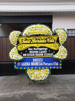 Papan Bunga Duka di Bagan Besar