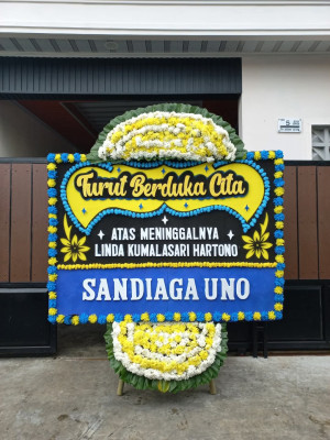 Papan Bunga Duka di Bagan Besar