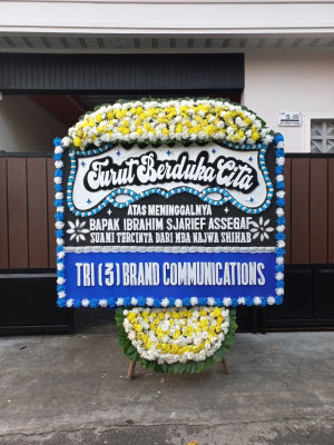 Papan Bunga Duka di Bagan Besar